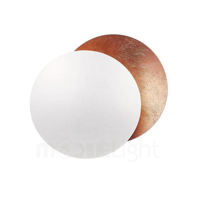 Round Circle Rotating Lederam Wall Lamp