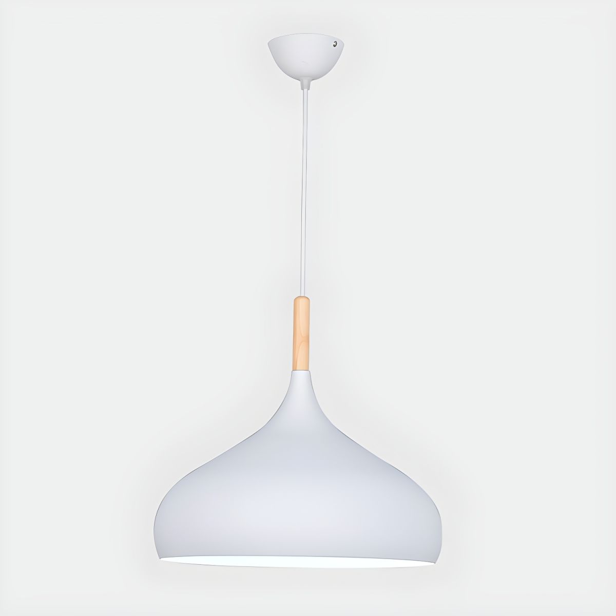 Nordic Wooden and Aluminum Pendant Light