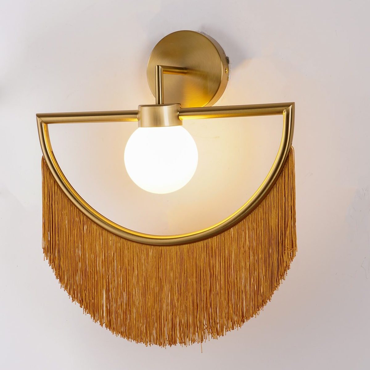 Retro Knipoog Tassel Wandlamp