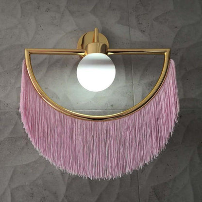 Retro Wink Tassel Wall Lamp