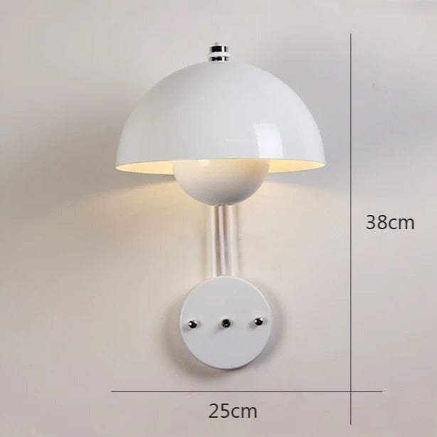 Nordic Style Mushroom Wall Lamp