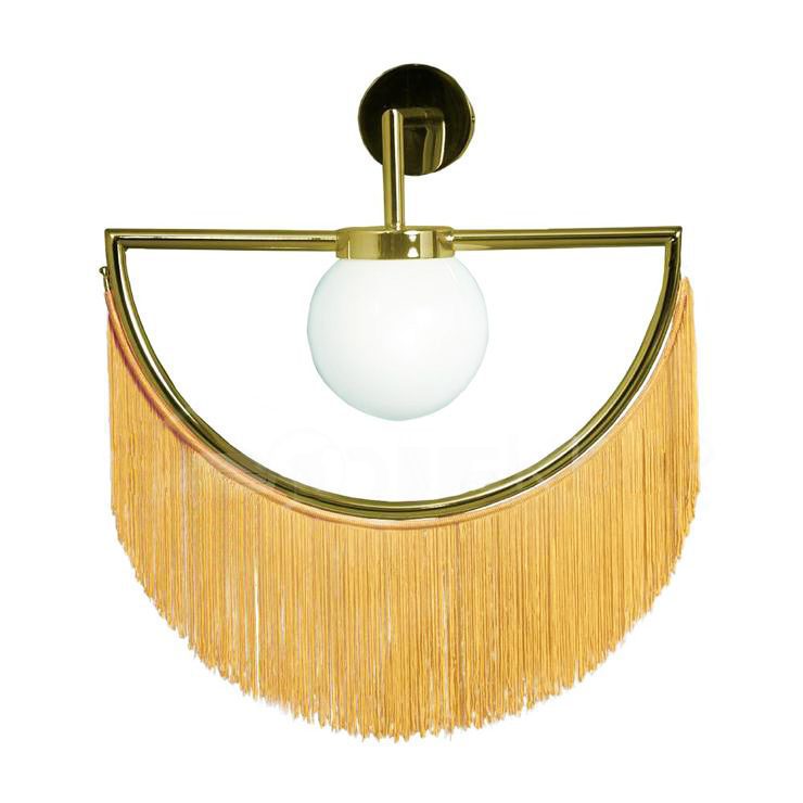 Retro Knipoog Tassel Wandlamp