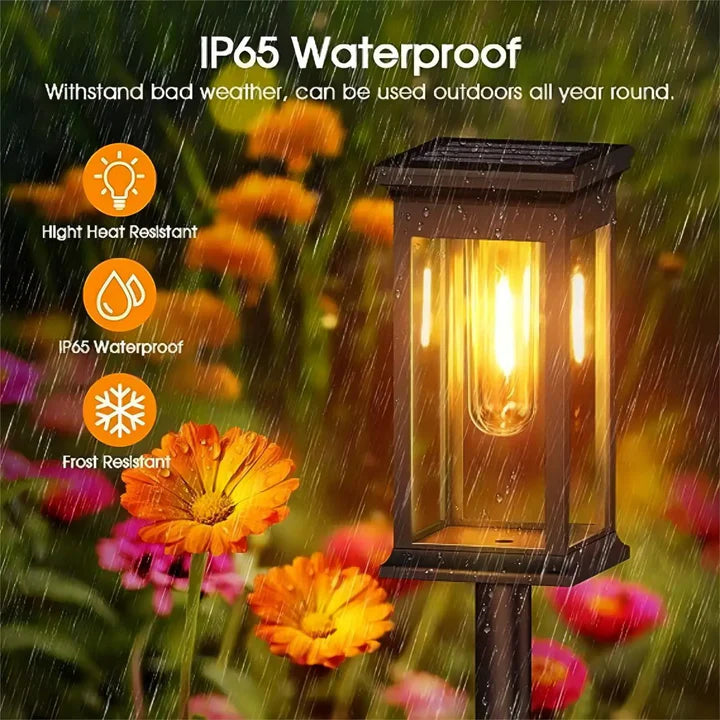 Solar Energy Path Lighting - 2 Pieces