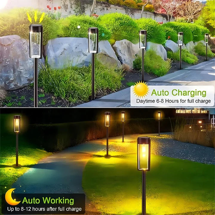 Solar Energy Path Lighting - 2 Pieces