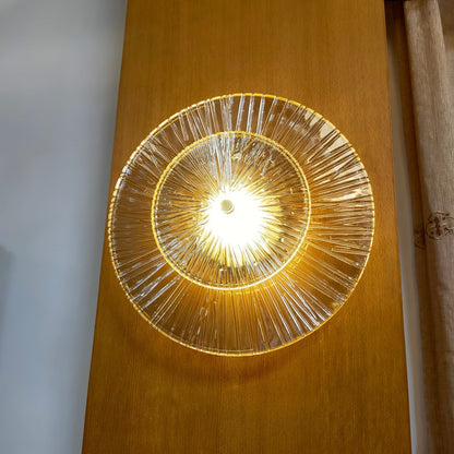 Round Crystal Wall Lamp