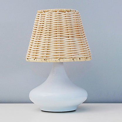 Simplicity Rattan Webstuhl Schirm Tischlampe