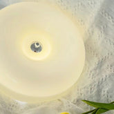 Tsubaki cream glass shade detail