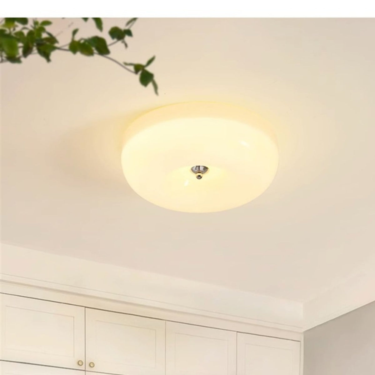 Tsubaki ceiling light in a hallway