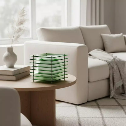 Selene Layered Moon Modern Acrylic Table Lamp