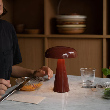 Lámpara de mesa de champiñón Denmark Como