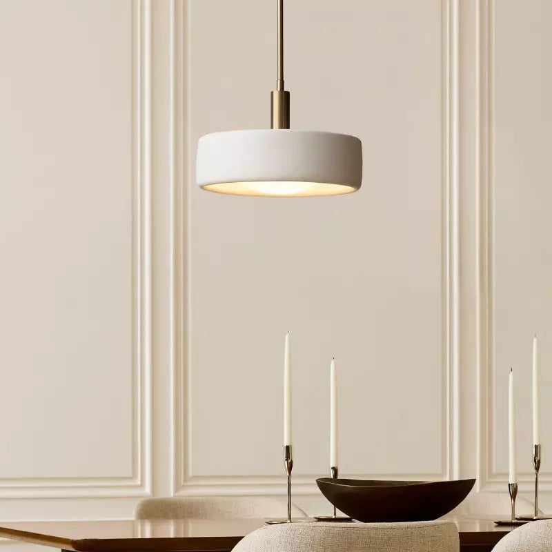 Arden Ivory Modern Porcelain Pendant Light