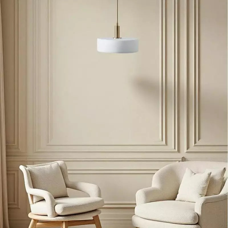 Arden Ivory Modern Porcelain Pendant Light