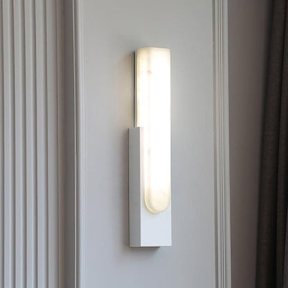 Agatha Artificial Alabaster LED Wall Lamp