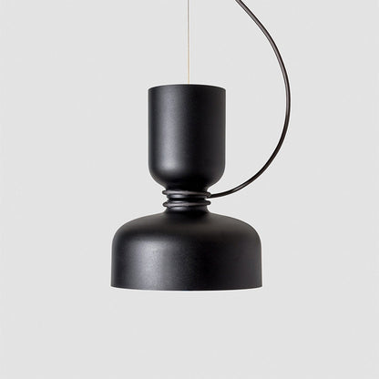 Minimalist Iron Hanging Fixture LED Modern Pendant Light