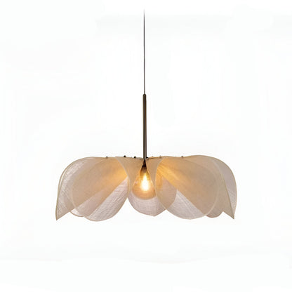 Nordic Fabric Flower Pendant Light