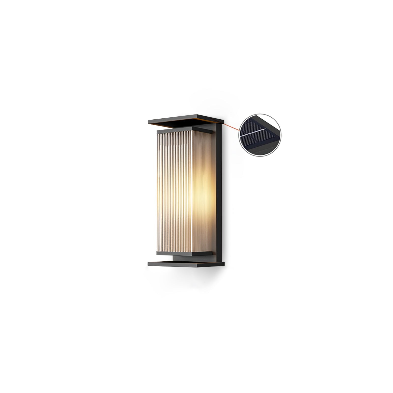 Rectangular Box Outdoor Wall Lamp