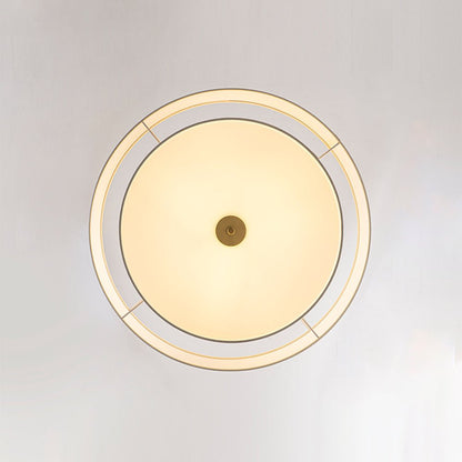 Rowan Tapered Drum Linen Modern Pendant Light