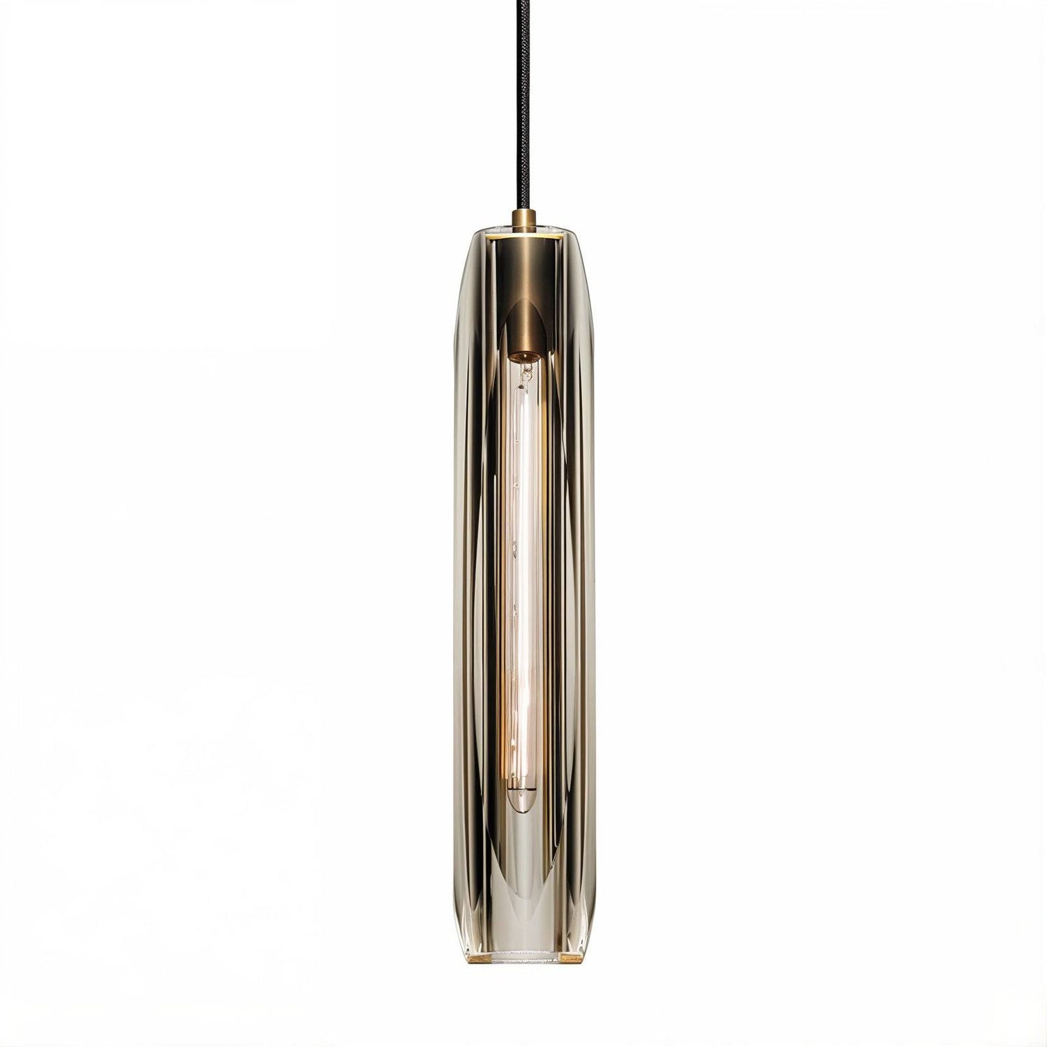 Aurora Luxe Modern Crystal Glass Pendant Light