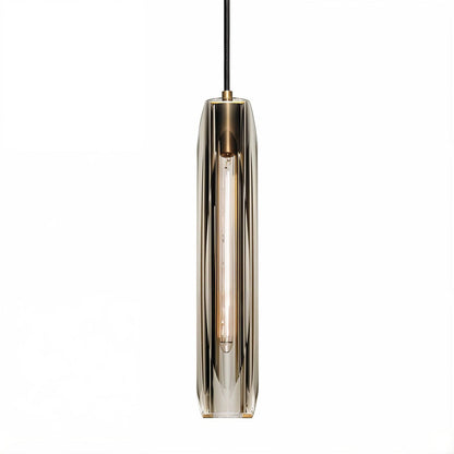 Aurora Luxe Modern Crystal Glass Pendant Light