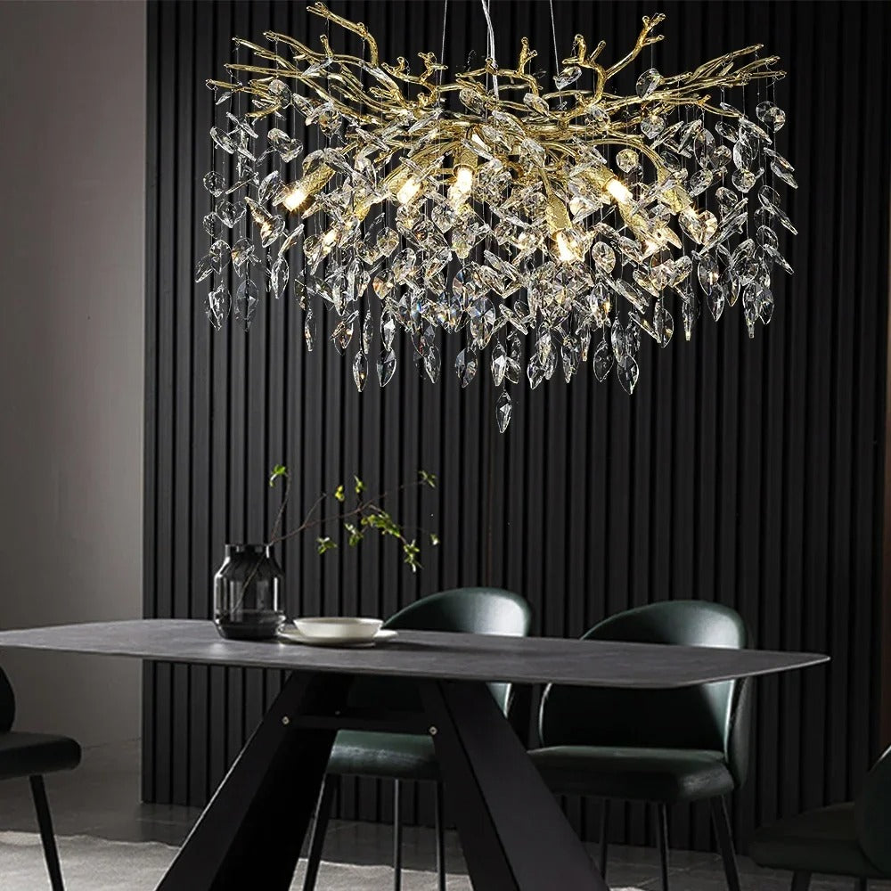 Modern Luxury Crystal Chandelier