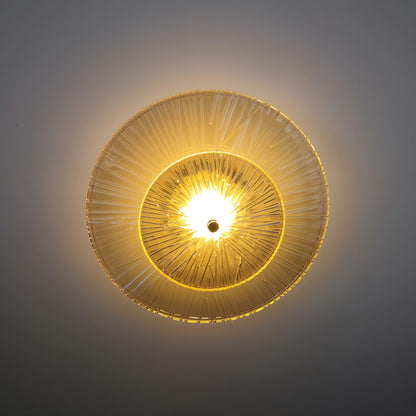 Round Crystal Wall Lamp