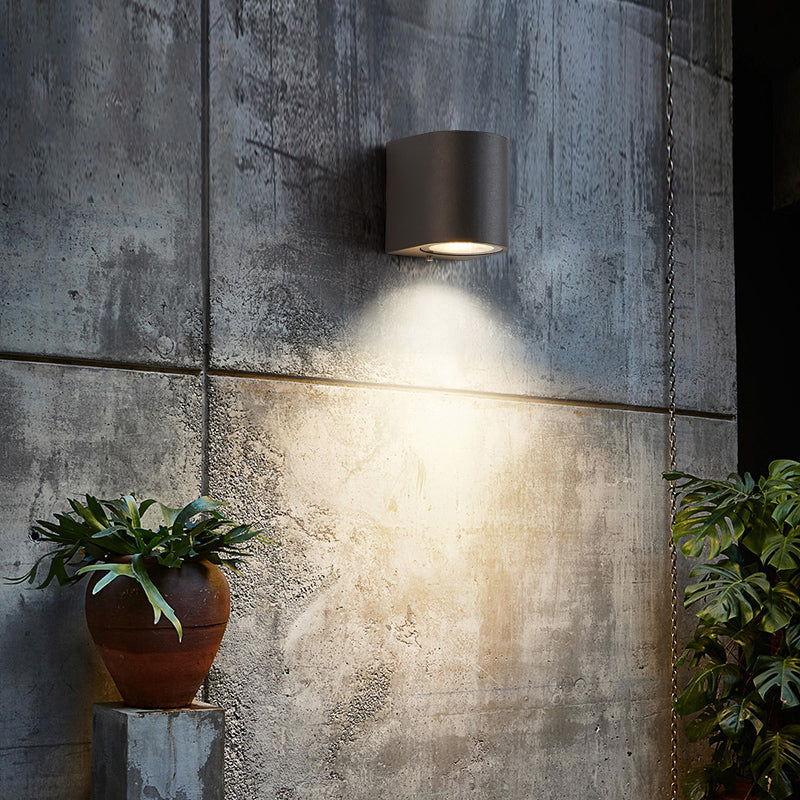 Minimalist Metal Square  IP65 Waterproof Outdoor Wall Lamp