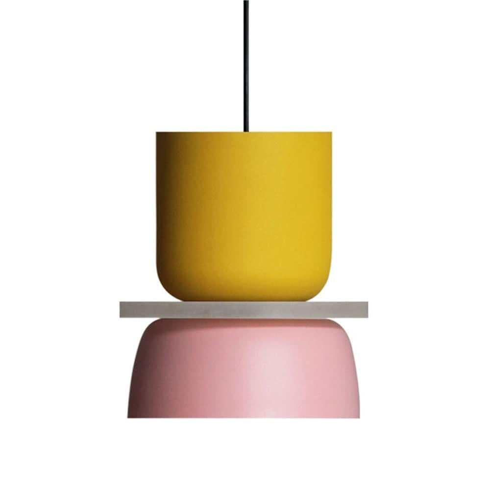 Colorful Bowl Shade Pendant Light