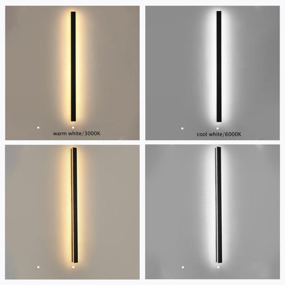 Edge Ripple Minimalist Linear IP65 WaterProof Outdoor Light