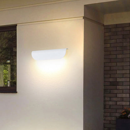 Moderne Waterdichte Gebogen Buitenwandlamp