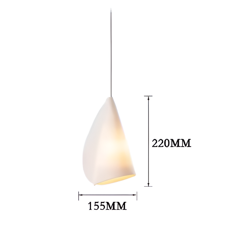 Boki Scandinavian Porcelain Pendant Light