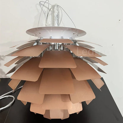 Artichoke Style Pinecone Modern LED Hanging Chandelier