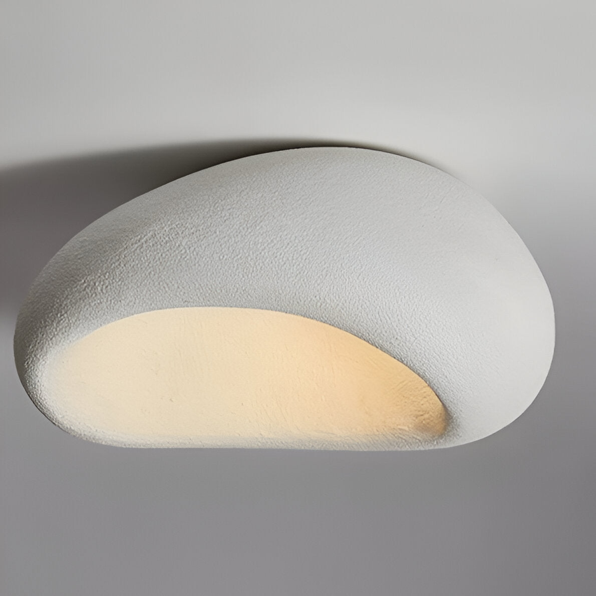 Lampada da soffitto LED in stile giapponese Wabi Sabi minimalista nordico