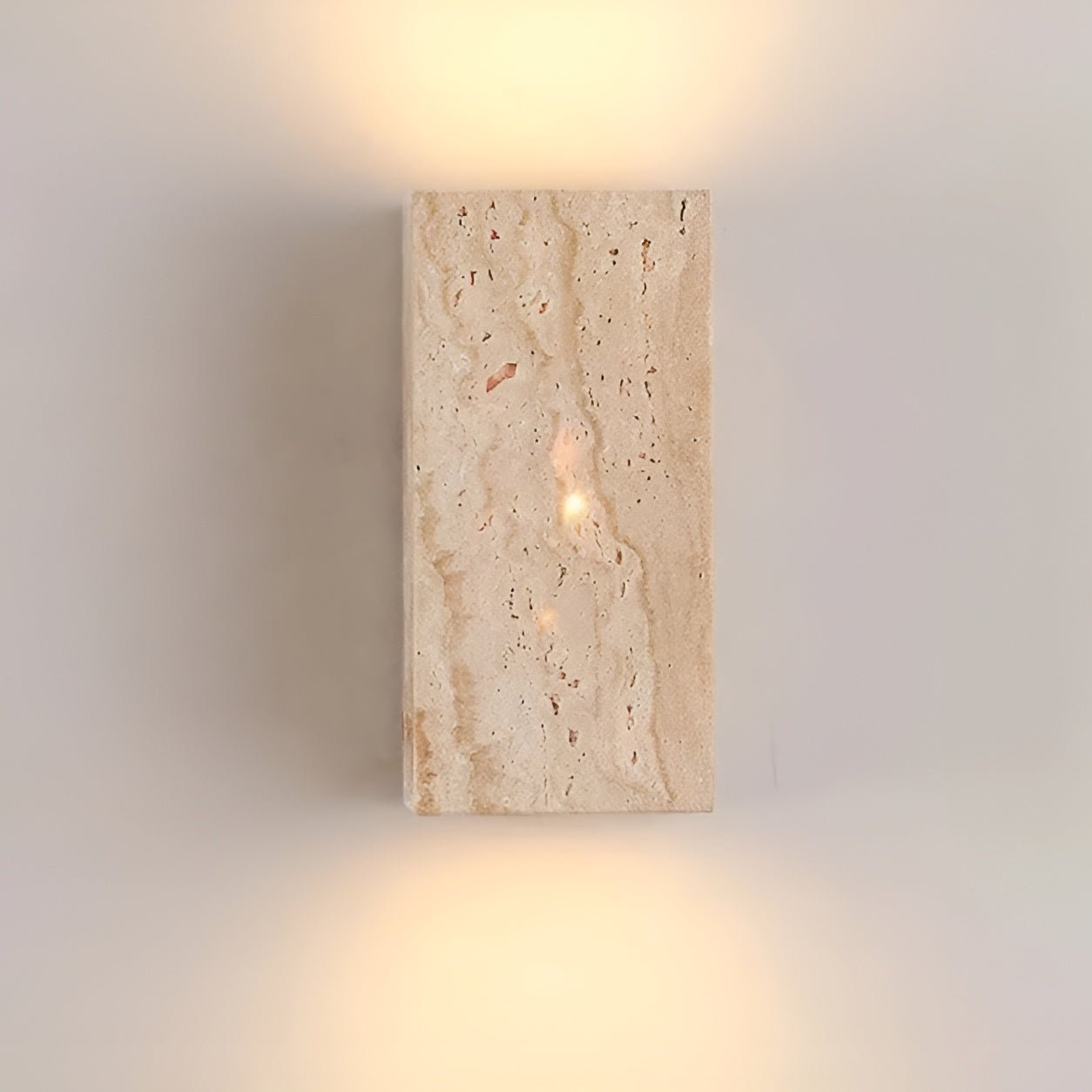 Travertine Stone IP65 Waterproof Outdoor LED Wall Lamp