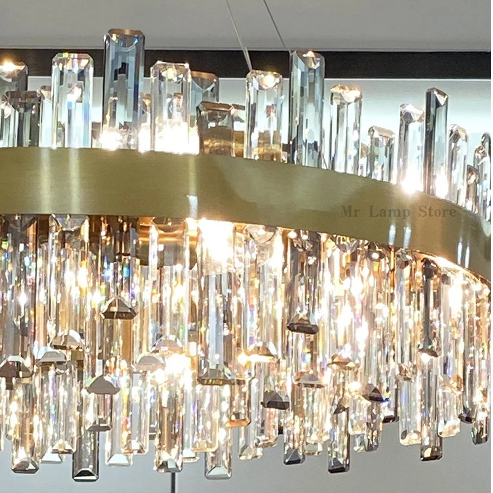 Atmospheric Pendant Crystal Chandelier