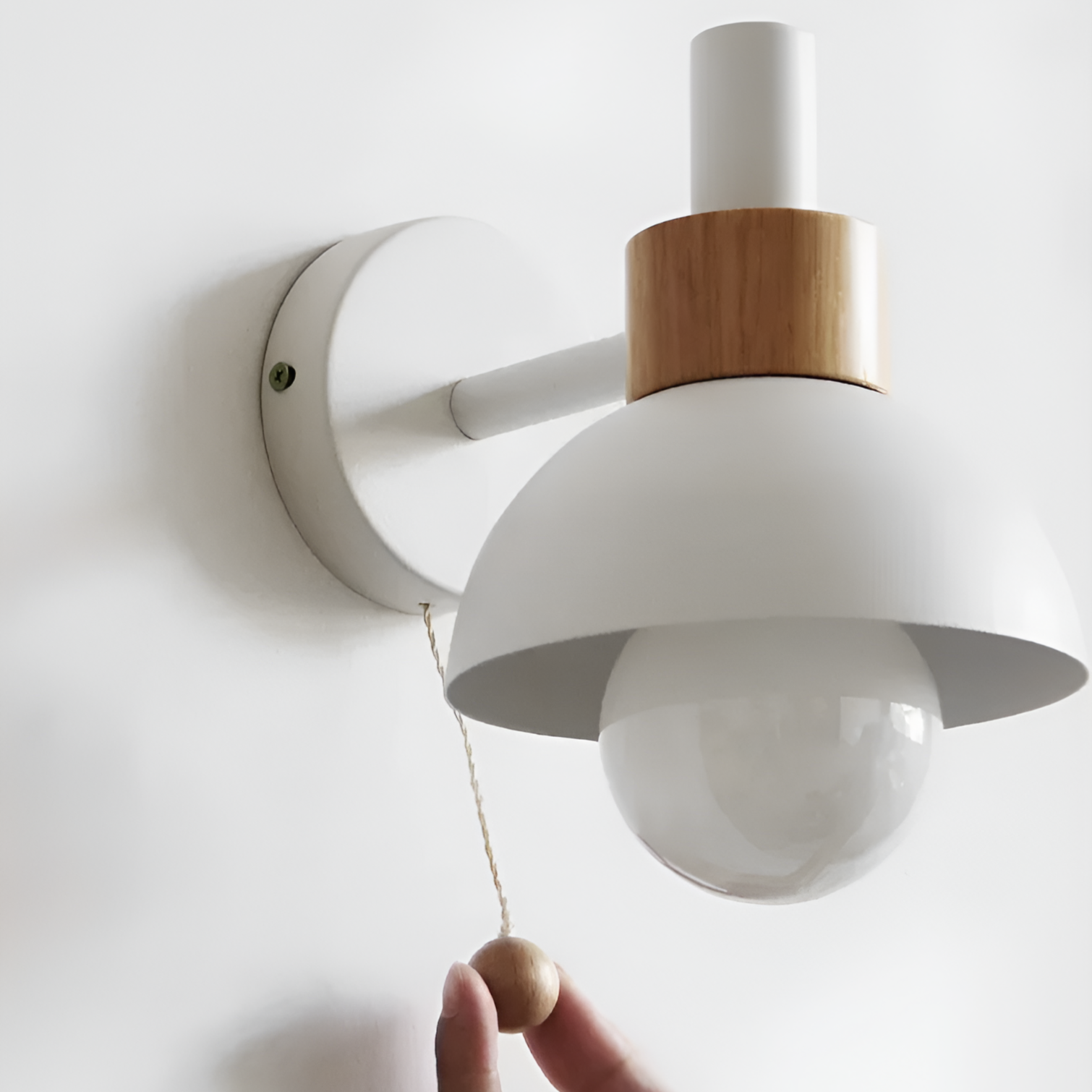 Nordic Macaron Flashlight Wall Lamp