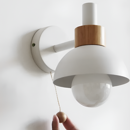 Nordic Macaron Flashlight Wall Lamp