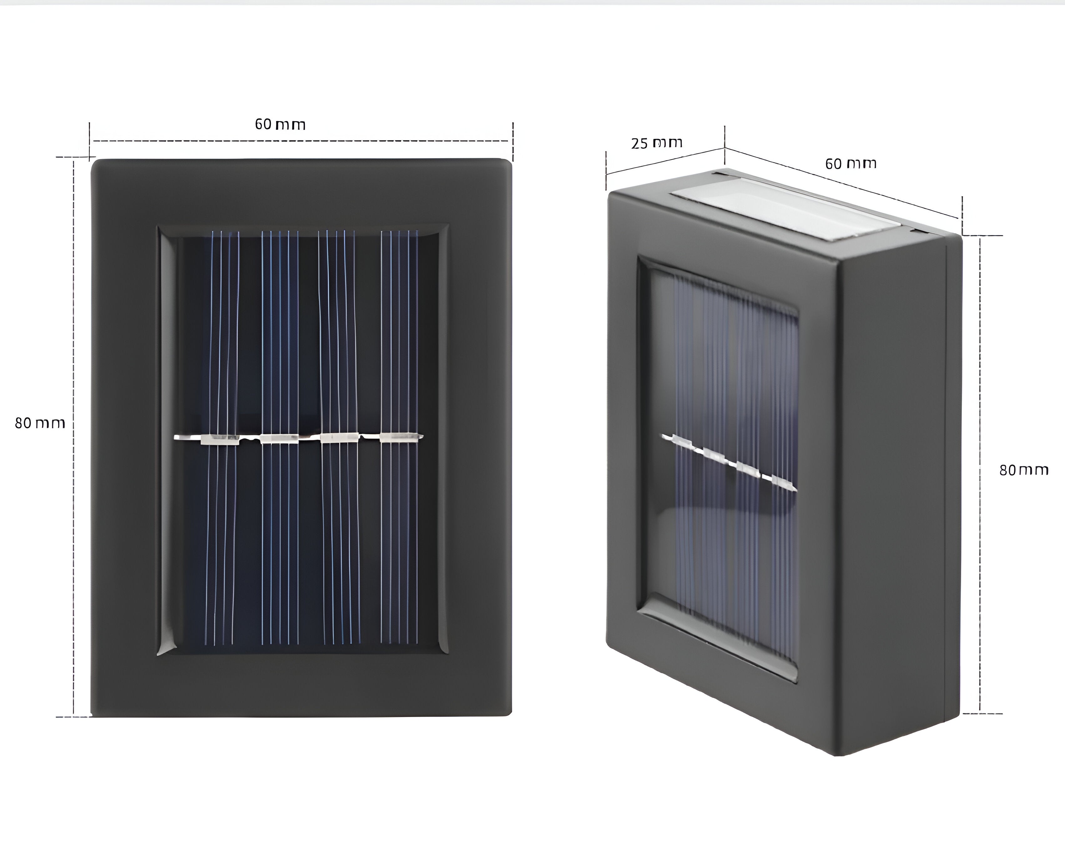 Solar Up and Down IP65 wasserdichte LED Außenwandleuchte