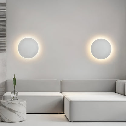 Applique murale ronde LED moderne nordique avec capteur