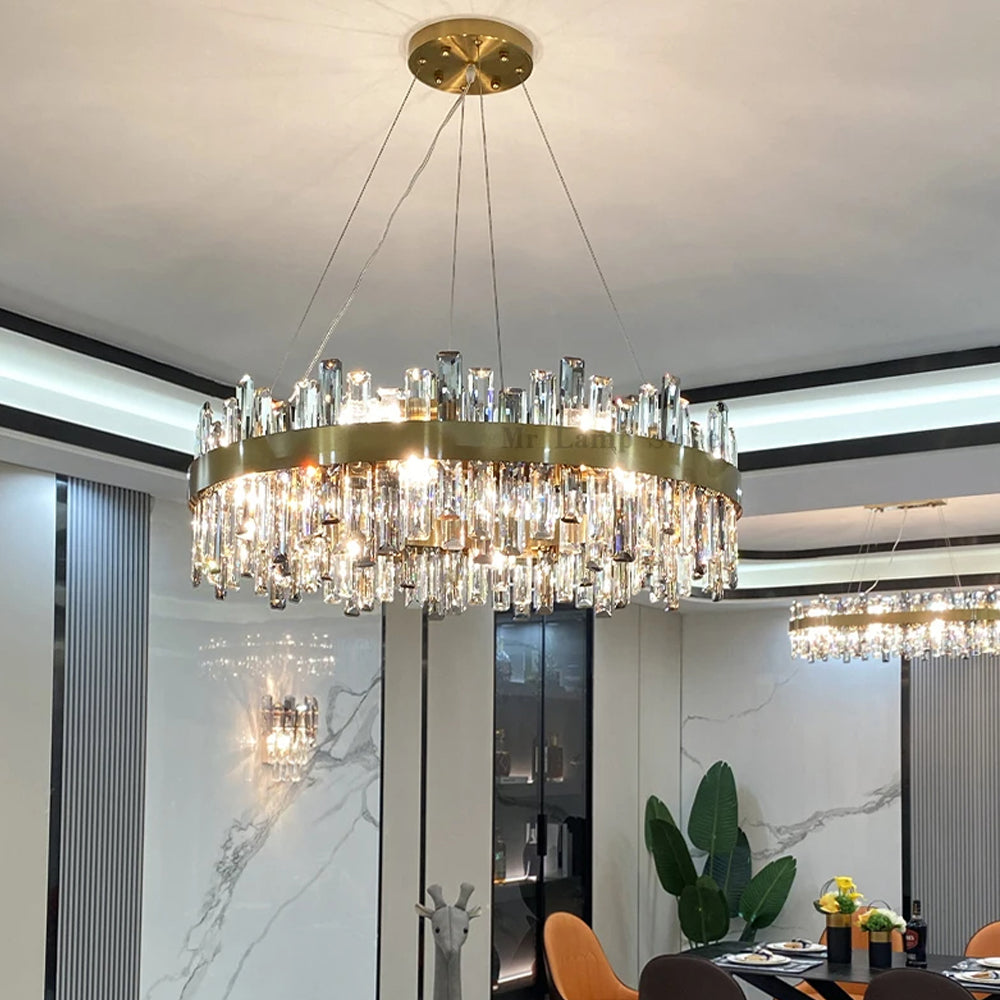 Atmospheric Pendant Crystal Chandelier