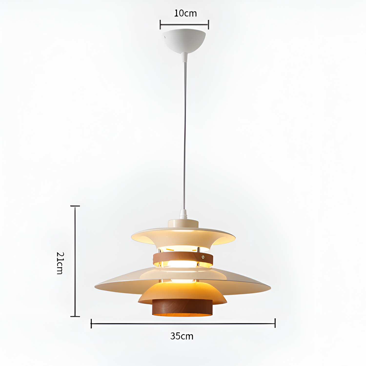 Nordic Style Aurora Pendant Light