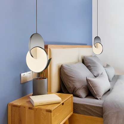 Nordic Double Round LED Pendant Lamp