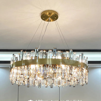 Atmospheric Pendant Crystal Chandelier