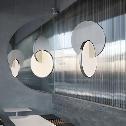 Nordic Double Round LED Pendant Lamp