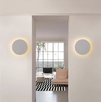 Modern Nordic Round LED Sensor Wall Lamp