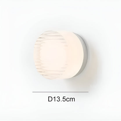 De Luminous Aluminium Wandlamp