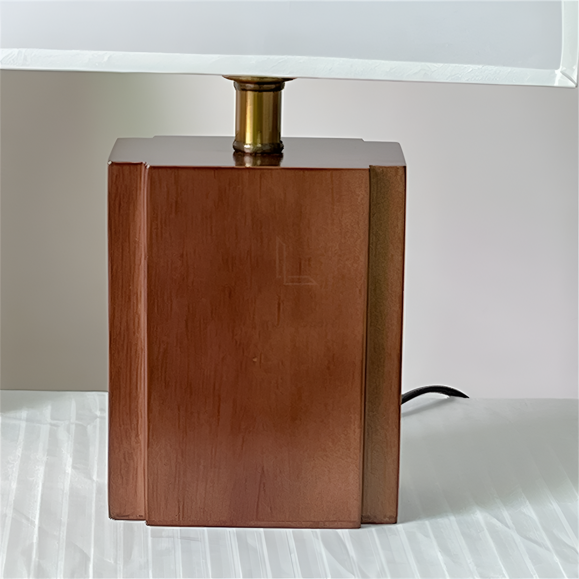 Half Moon Wabi Sabi Style Table Lamp