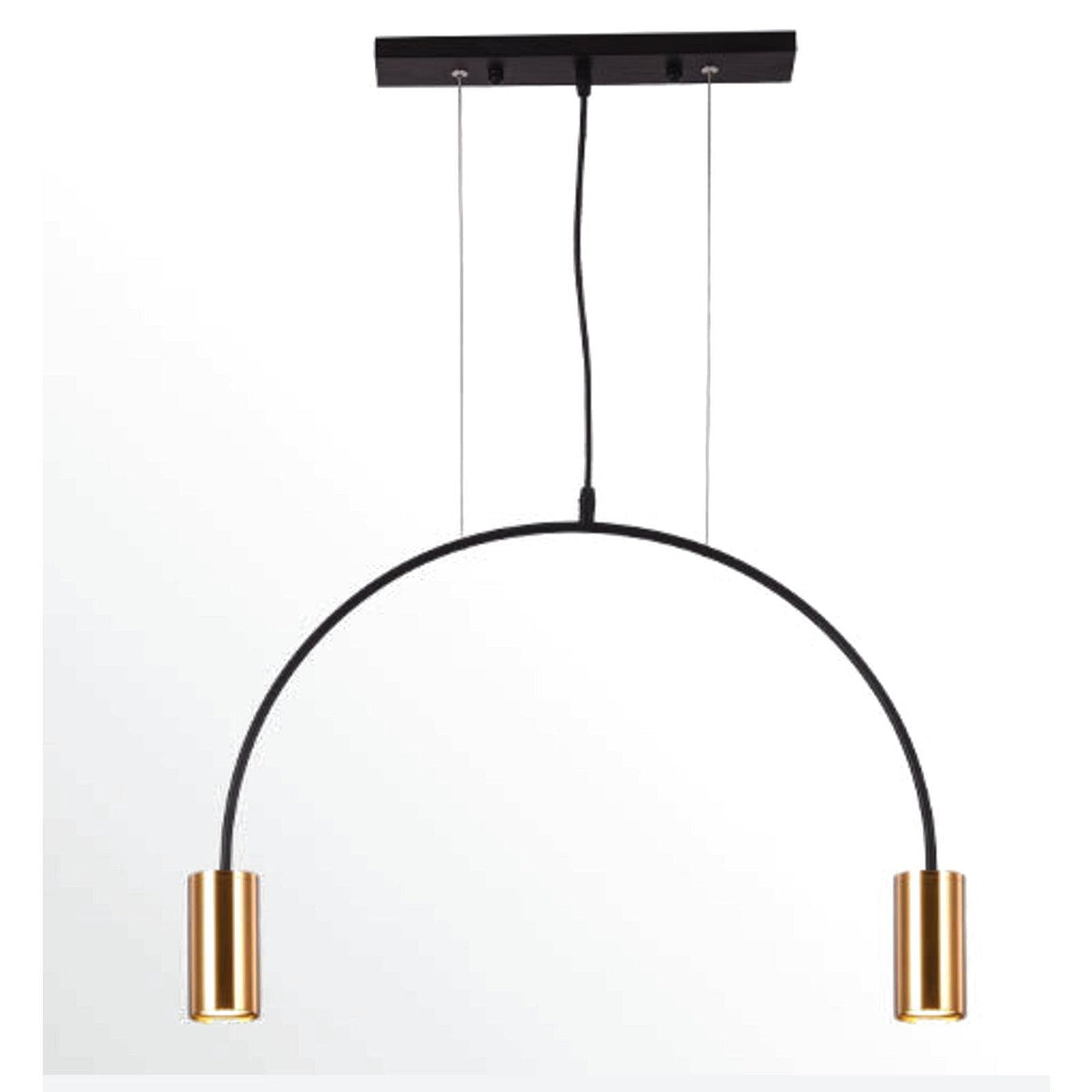 Duetto 2 light single arch pendant