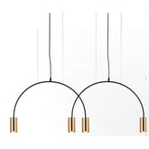 Duetto 4 light linked arch pendant