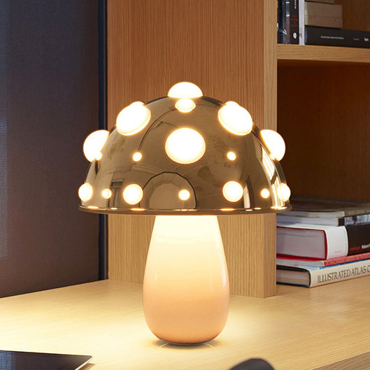 Lampe de table LED champignon créatif contemporain