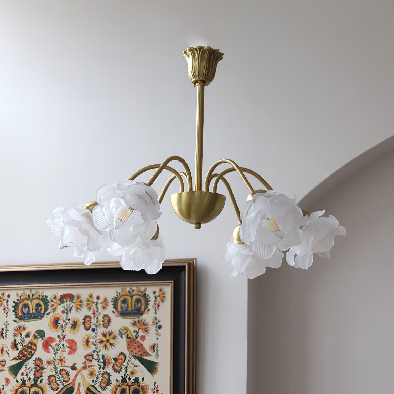 Luxurious Roses Pendant Lamp